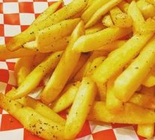 Thick-cut fries