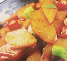 Spicy Potatoes in Dry Pot