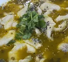 Spicy Sour Fish in Golden Soup
