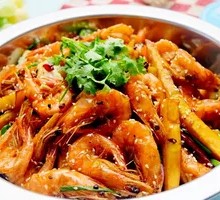 Spicy Stir-Fried Shrimp
