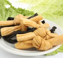 Tofu Knots with Sauce