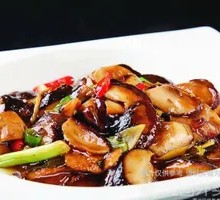Shiitake Mushroom and Pork Slices