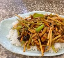 Fish-Flavored Shredded Pork Rice