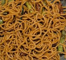 Sticky Rice Noodles with Green Beans