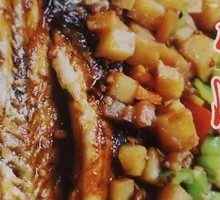Sauce-Flavored Grilled Fish