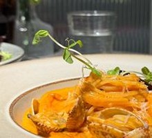 Spicy Cream Seafood Pasta