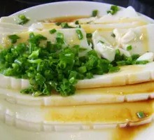 Tofu with Green Onion