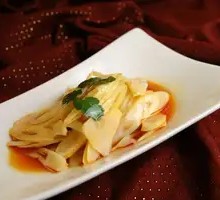 Spicy and Sour Bamboo Shoot Rice