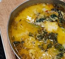 Spicy Sour Fish with Noodles in Golden Soup