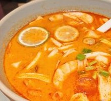 Tom Yum Goong Shrimp Noodles