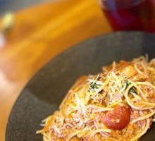 Garden Meat Sauce Noodles