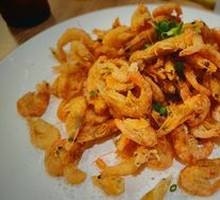 Crispy Fried Small River Shrimp