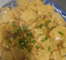 Stir-fried Tofu in Clear Soup