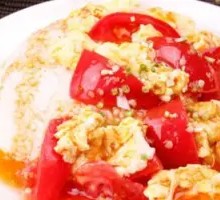 Tomato and Egg Rice Bowl