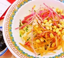 Beijing-style Meat丁 Fried Noodles with Sauce