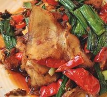 Old Salted Vegetable Stir-fried Pork