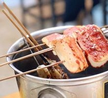Grilled Steamed Bun Slices
