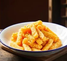 Salted Egg Yolk Baked Pumpkin