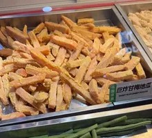 Crispy Sweet Potato with Plum Sauce