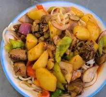 Big Plate Chicken Noodles