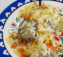 Lamb Shank Hand-Rice