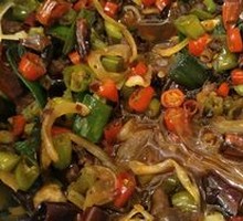 Spicy Pork Intestines Hot Pot