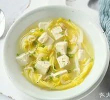 Shrimp Dried Shrimp with Chinese Cabbage and Tofu