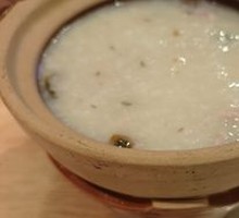 Century Egg and Pork Belly Pot Rice Porridge