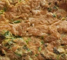 Fragrant Toon and Egg Pancake