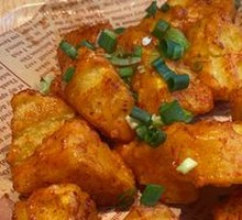 Yunnan Potatoes with Crispy Rice Cake