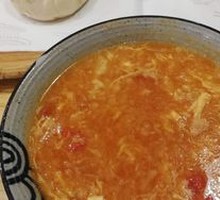 Tomato Dumpling Soup