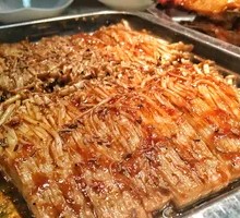 Grilled Enoki Mushrooms