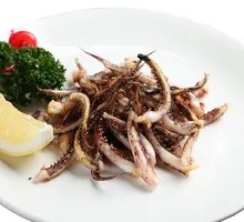 Grilled Squid Tentacles Skewers