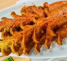 Flower-shaped Starch Sausage