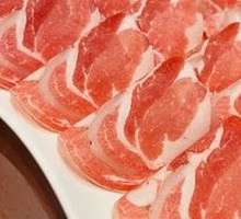 Freshly Sliced Lamb Meat