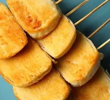 Grilled Steamed Bun Slices