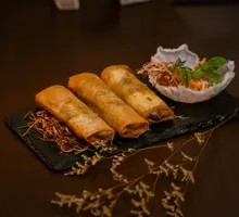 Confit Duck Leg Spring Rolls