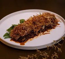 Beef Tongue with Mint Rolls