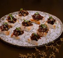 Eggplant with Balsamic Vinegar and Bread