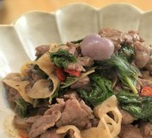 Mint Stir-Fried Beef