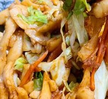 Egg Fried Knife-Cut Noodles