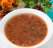 Rice and Mung Bean Porridge