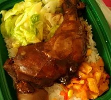 Five-Spice Chicken Leg Rice