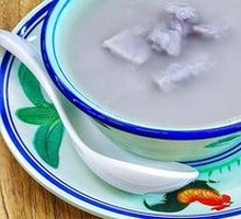 Taro and Water Chestnut Sweet Soup