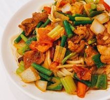 Fried Meat Noodles