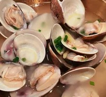 Clams Steamed in Sake