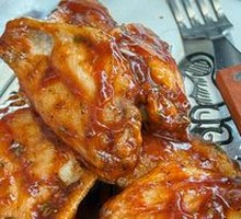Grilled BBQ Chicken Wings