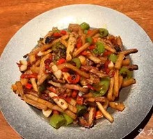 Sour Radish with Preserved Pork