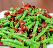 Dry-Fried Green Beans