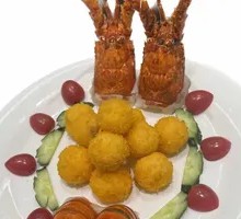 Crab Meat Lion's Head Meatballs